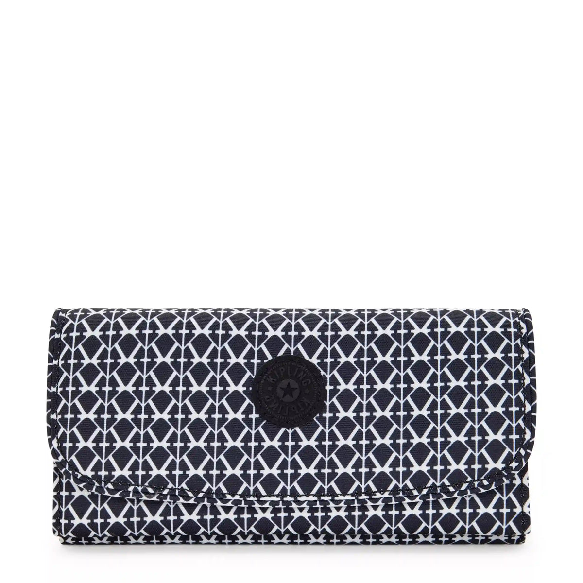 Money Land Printed Snap Wallet