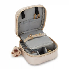 Luz Metallic Jewelry Pouch